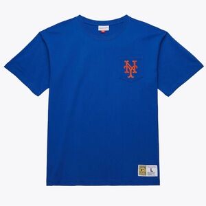 Men's Royal New York Mets Cooperstown Collection Premium Pocket T-Shirt, Size XL